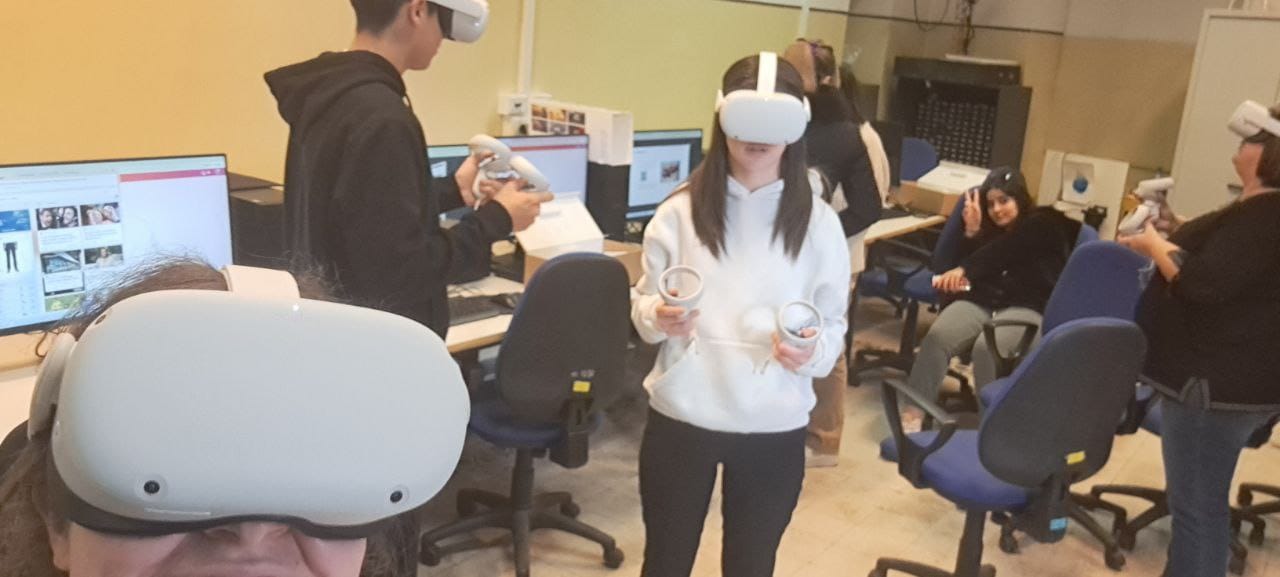Laboratorio con i visori