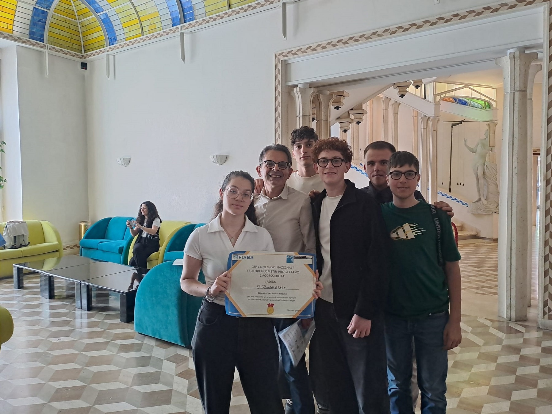 RICONOSCIMENTO DI MERITO per il corso CAT del Rosatelli